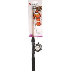 Flamingo Drillepind fiskestang med klovnefisk