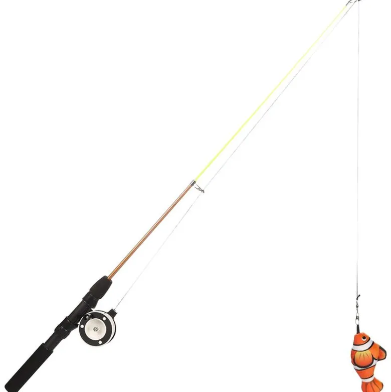 Flamingo Drillepind fiskestang med klovnefisk