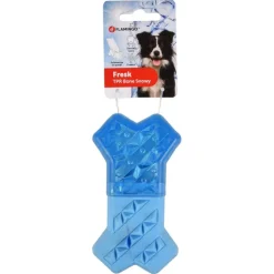 Flamingo hundelegetøj Snowy Bone, blå