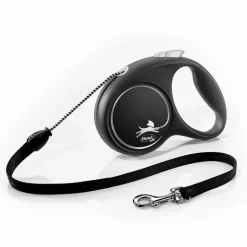 flexi Black Design snorline sort, 5 m