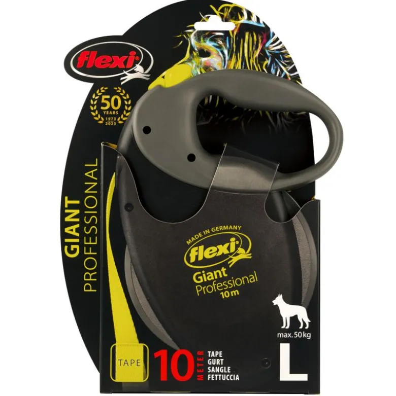 flexi Giant Professional L, neon - 10 m
