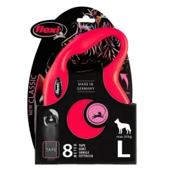 flexi New Classic båndline L, rød - 8 m