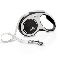 flexi New Classic båndline M, sort - 5 m