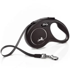 flexi New Classic båndline S, sort - 5 m