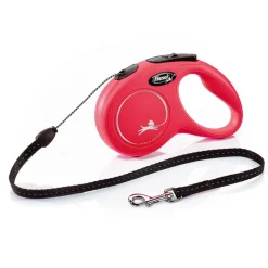 flexi New Classic snorline S, rød - 5 m