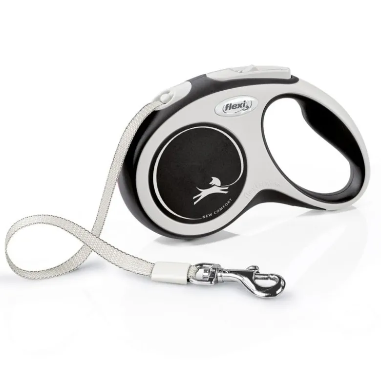 flexi New Classic snorline S, sort - 8 m