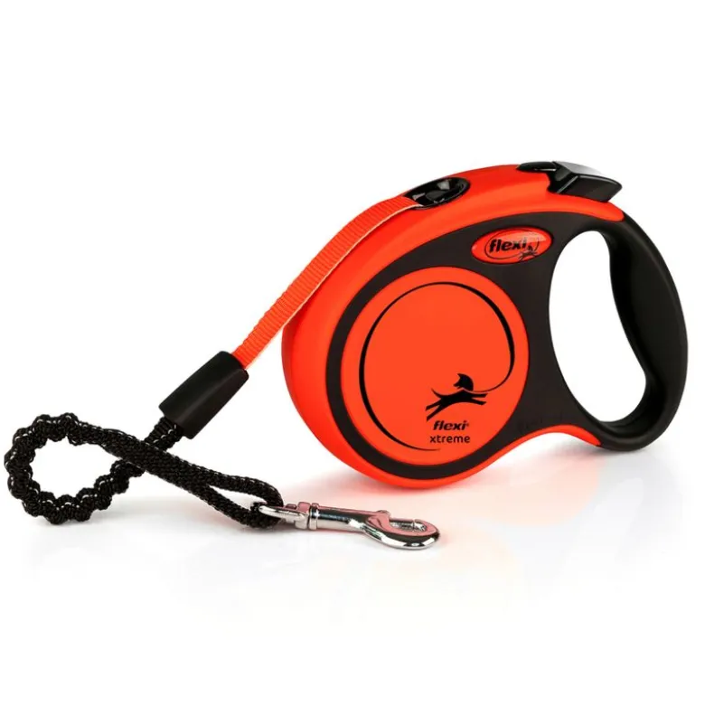 flexi Xtreme sele snor orange, 3 m