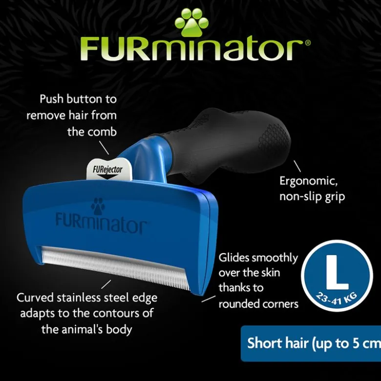 FURminator deShedding Tool L Korthåret