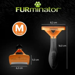 FURminator deShedding Tool M Langhåret