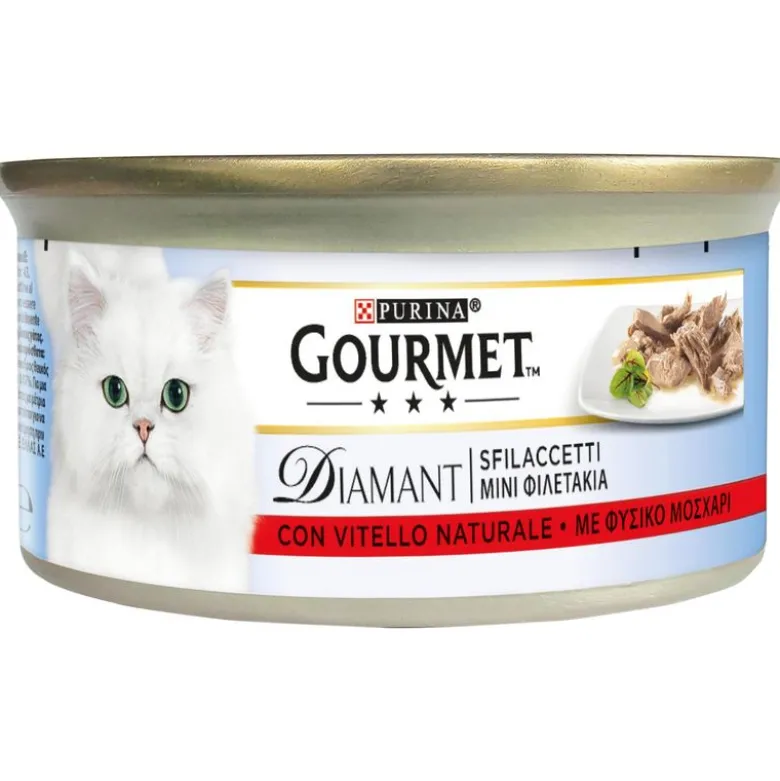 Gourmet Diamant 48 x 85 g vådfoder til katte