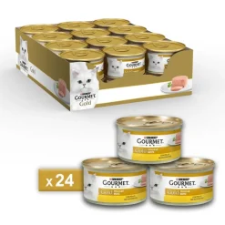 Gourmet Gold Paté 24 x 85 g vådfoder til katte