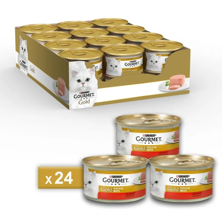 Gourmet Gold Paté 24 x 85 g vådfoder til katte