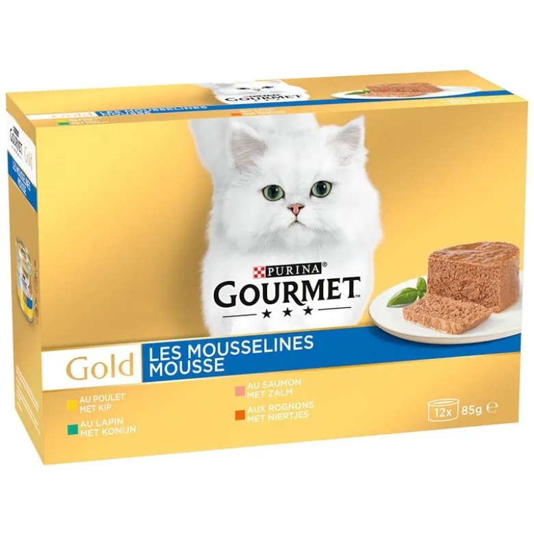 Gourmet Gold Paté 24 x 85 g vådfoder til katte
