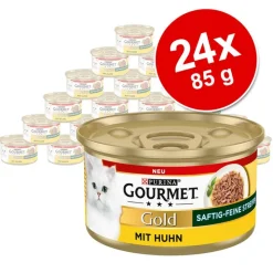 Gourmet Gold Saftig-Fine Bidder 24 x 85 g