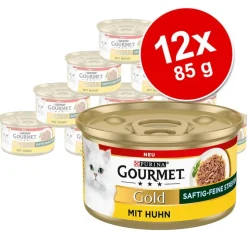 Gourmet Gold Saftig-Fine Bidder 12 x 85 g