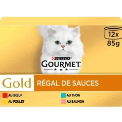 Gourmet Gold Saftig-Fine Bidder 12 x 85 g