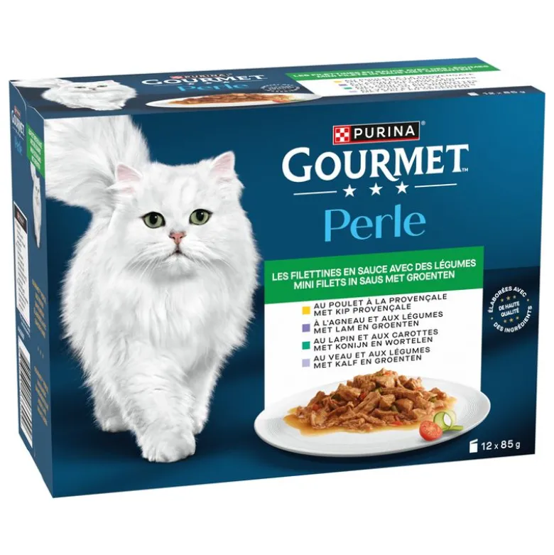 Gourmet Perle Blandet udvalg 12 x 85 g