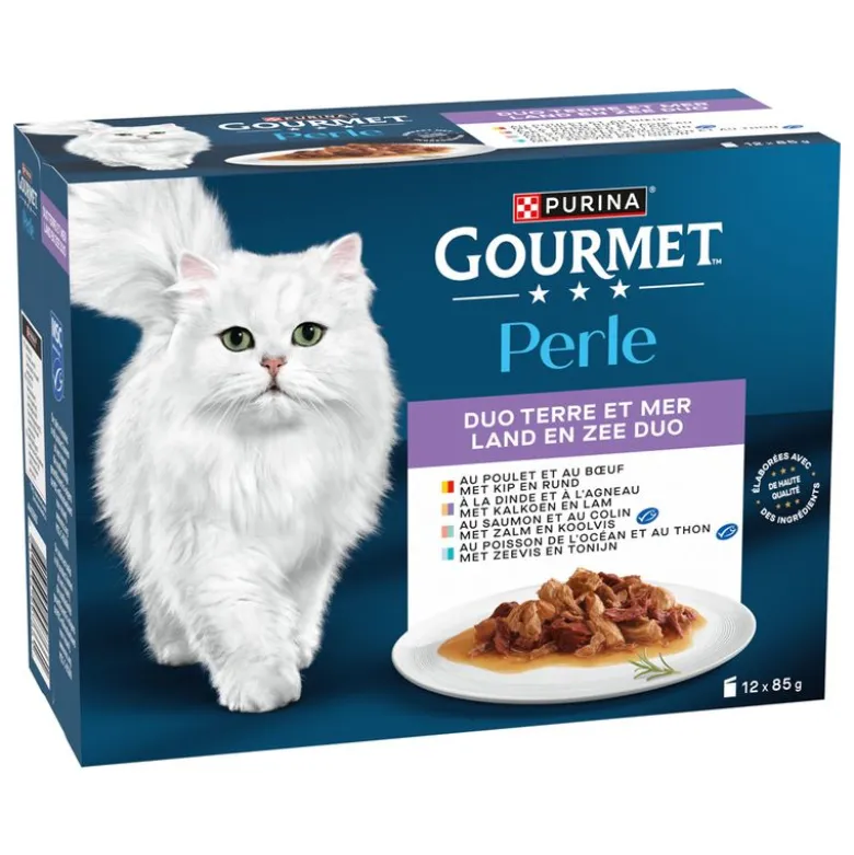 Gourmet Perle Blandet udvalg 12 x 85 g