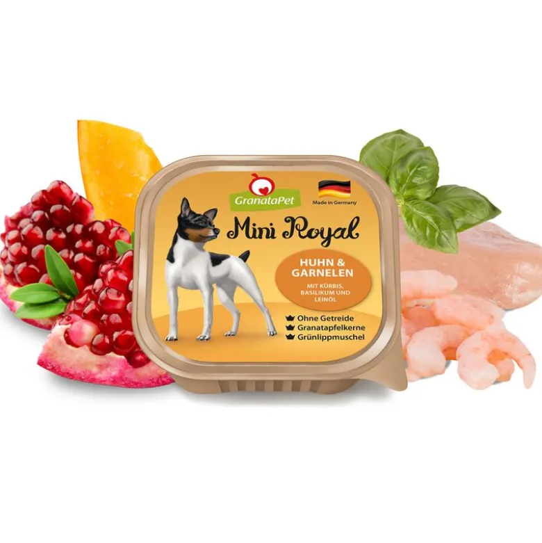 GranataPet Mini Royal 6 x 150 g skål blandingspakke