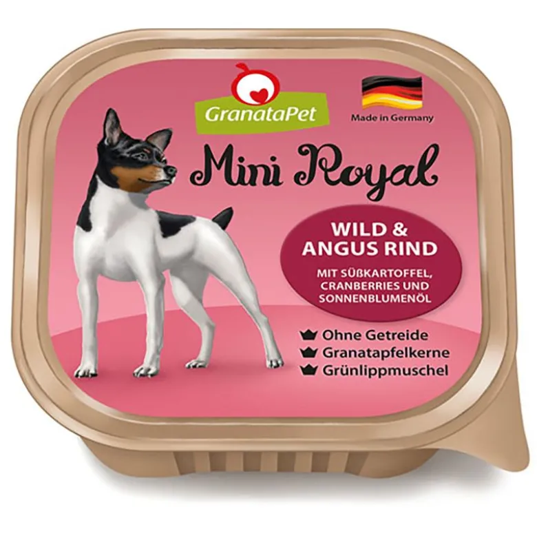 GranataPet Mini Royal 6 x 150 g skål blandingspakke