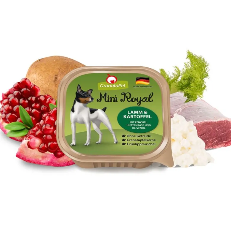GranataPet Mini Royal 6 x 150 g skål blandingspakke