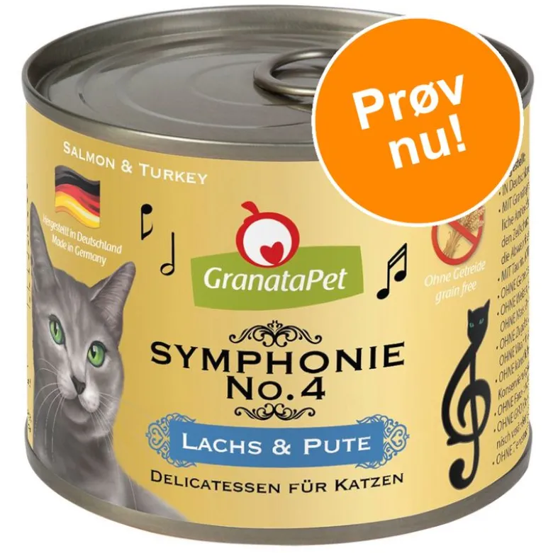 GranataPet Symphonie prøvepakke 6 x 200 g