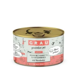GRAU Adult kornfri dåser 6 x 200 g