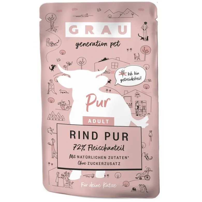 GRAU Adult kornfri portionsposer 16 x 125 g