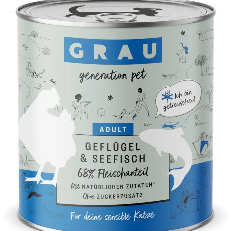 GRAU Adult Kornfri 6 x 800 g