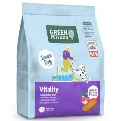 Green Petfood Dog Vitality med insekter & and