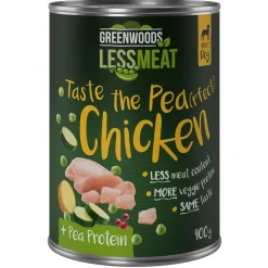 Greenwoods Less Meat Peas Ærter 6 x 400 g