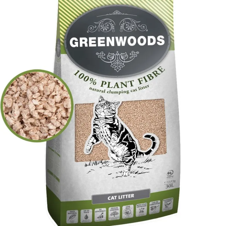 Greenwoods Plant Fibre: Plantebaseret klumpende trægrus