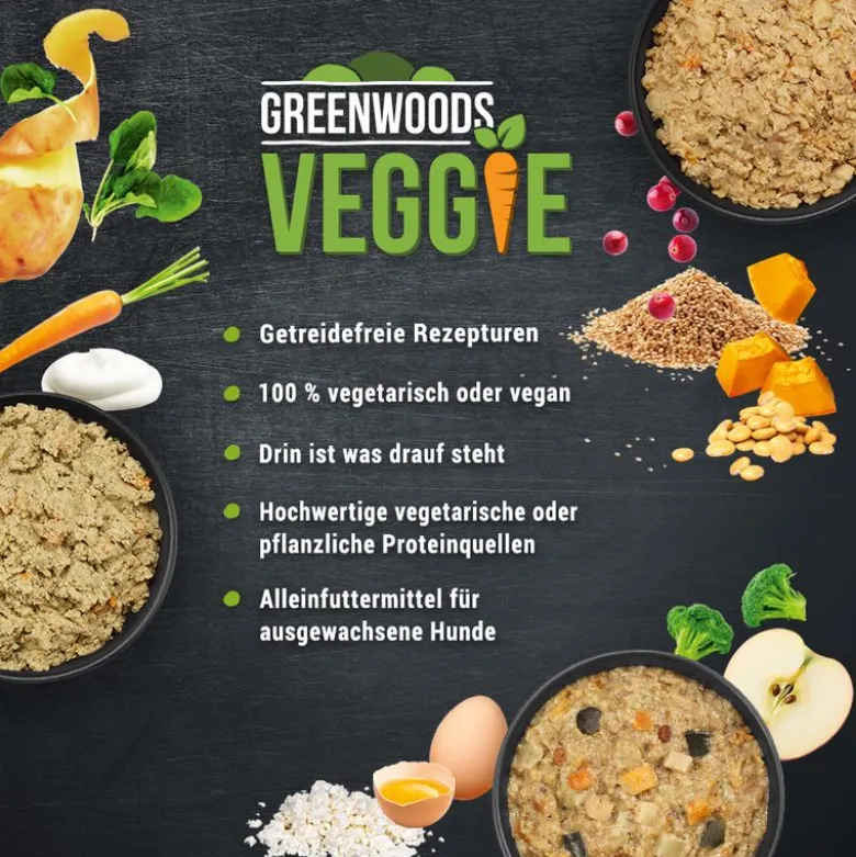 Greenwoods Veggie Yoghurt, Kartoffel, Gulerod & Spinat