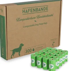 HAFENBANDE biologisk nedbrydelige hundeposer