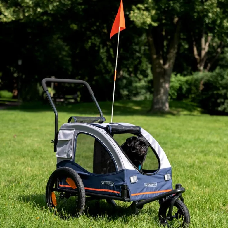 HAFENBANDE Cabby Cykeltrailer M inkl. 2 koblinger