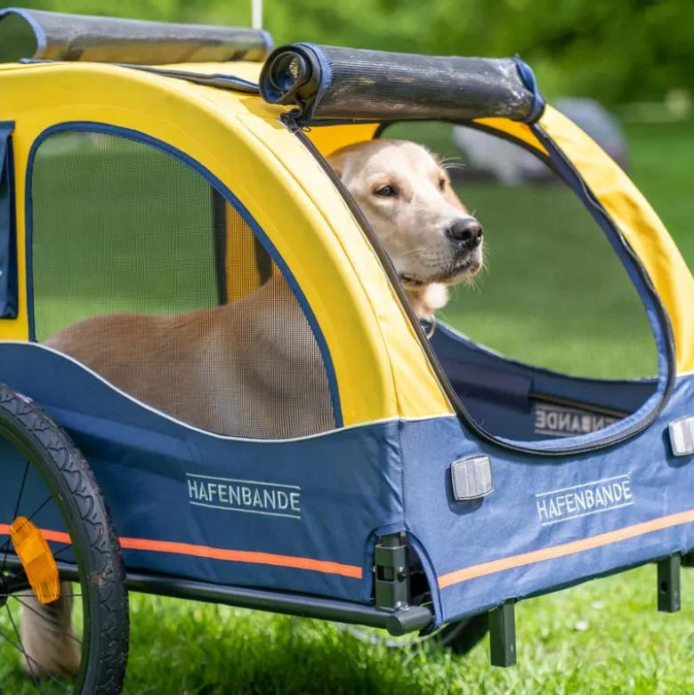 HAFENBANDE Cabby Cykeltrailer L inkl. 2 koblinger