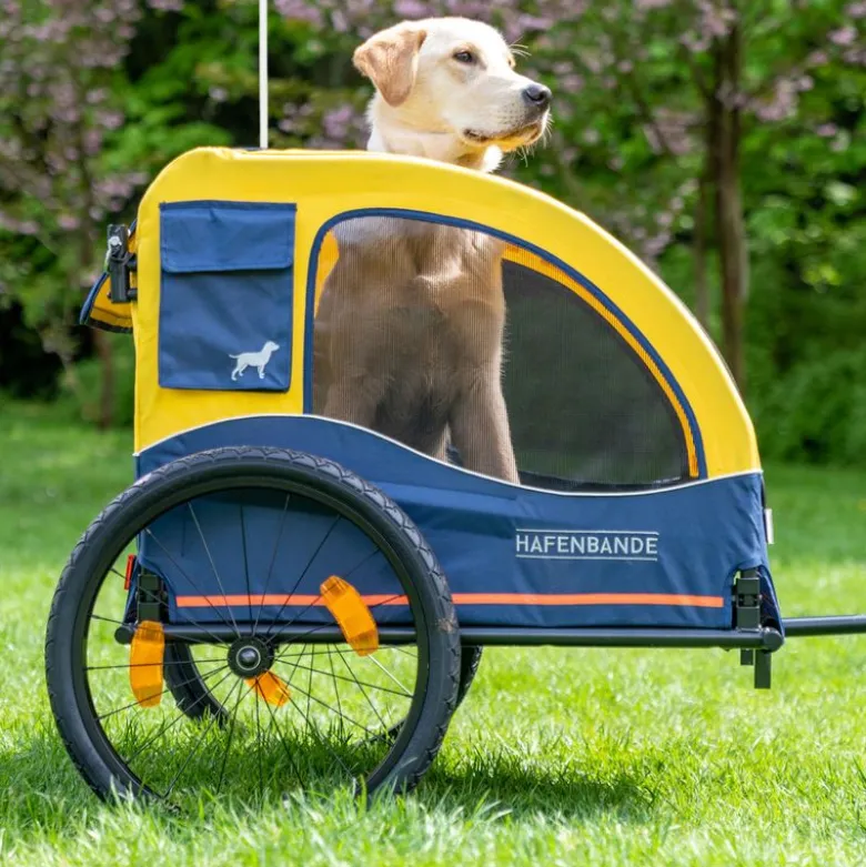 HAFENBANDE Cabby Cykeltrailer L inkl. 2 koblinger