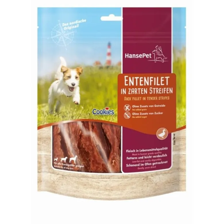 Hansepet Cookies andefilet i strimler
