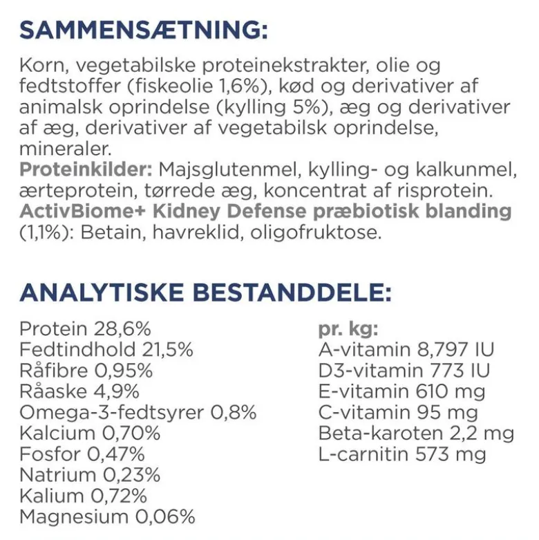 Hill's Prescription Diet k/d Kidney Care Kylling