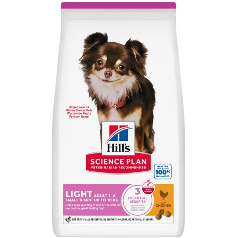 Hill's Science Plan Adult 1-6 Light Small & Mini med kylling