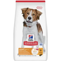 Hill's Science Plan Adult 1-6 Light Medium med kylling