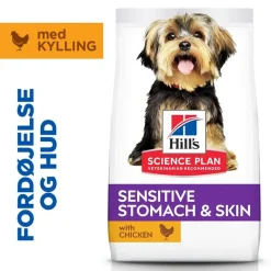 Hill's Science Plan Adult 1+ Sensitive Stomach & Skin Small & Mini med kylling