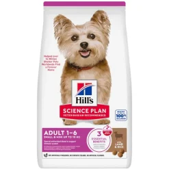 Hill's Science Plan Adult 1-6 Small & Mini med lam & ris