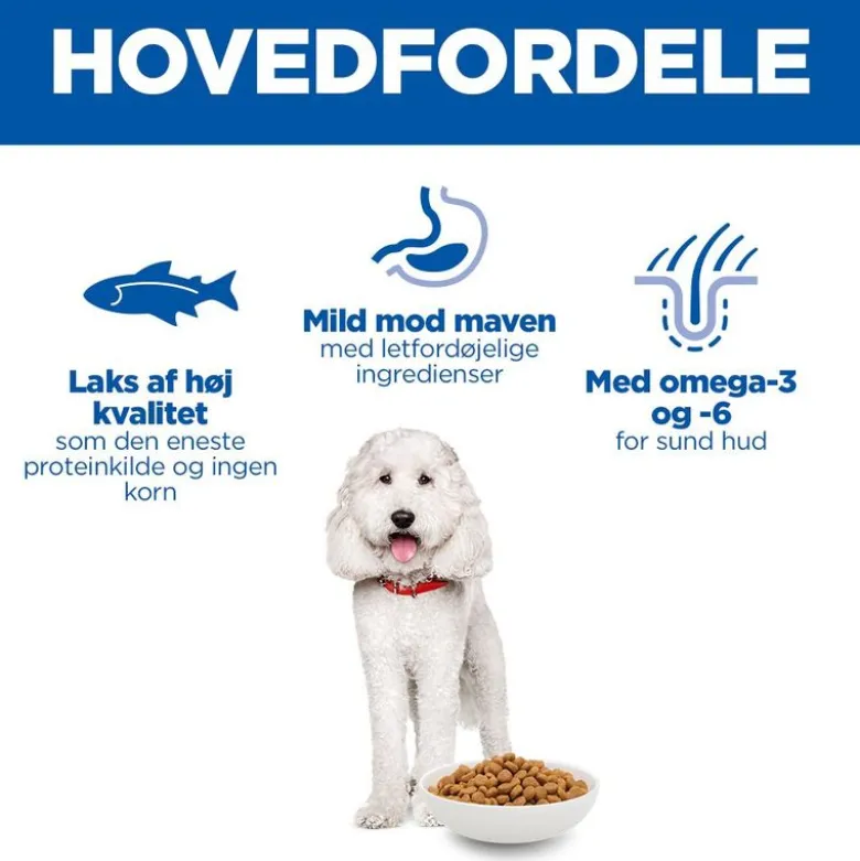 Hill's Science Plan Hypoallergenic Adult Medium med laks