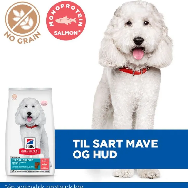 Hill's Science Plan Hypoallergenic Adult Medium med laks