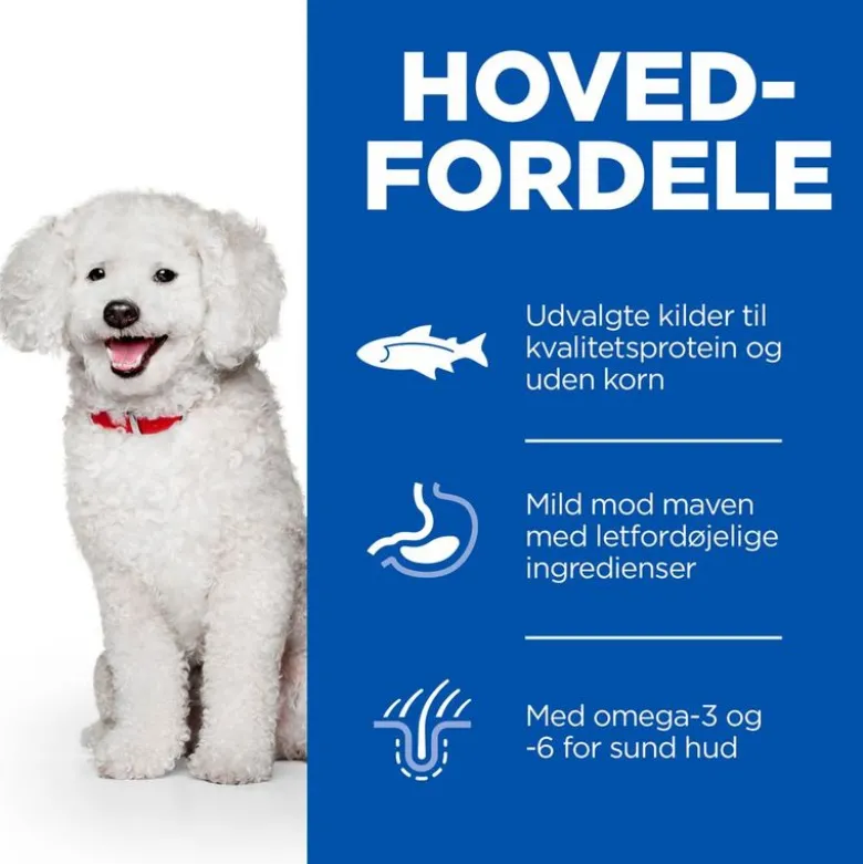 Hill's Science Plan Hypoallergenic Adult Small & Mini med laks