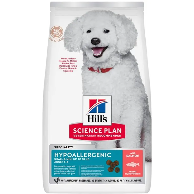 Hill's Science Plan Hypoallergenic Adult Small & Mini med laks