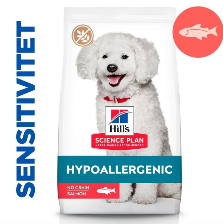 Hill's Science Plan Hypoallergenic Adult Small & Mini med laks