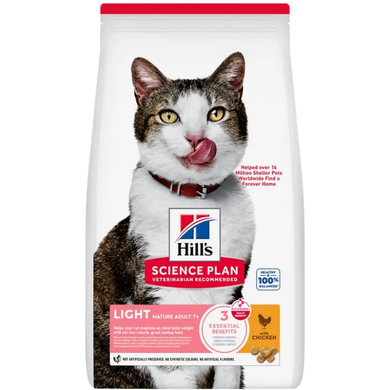 Hill's Science Plan Light Mature Adult 7+ Kylling