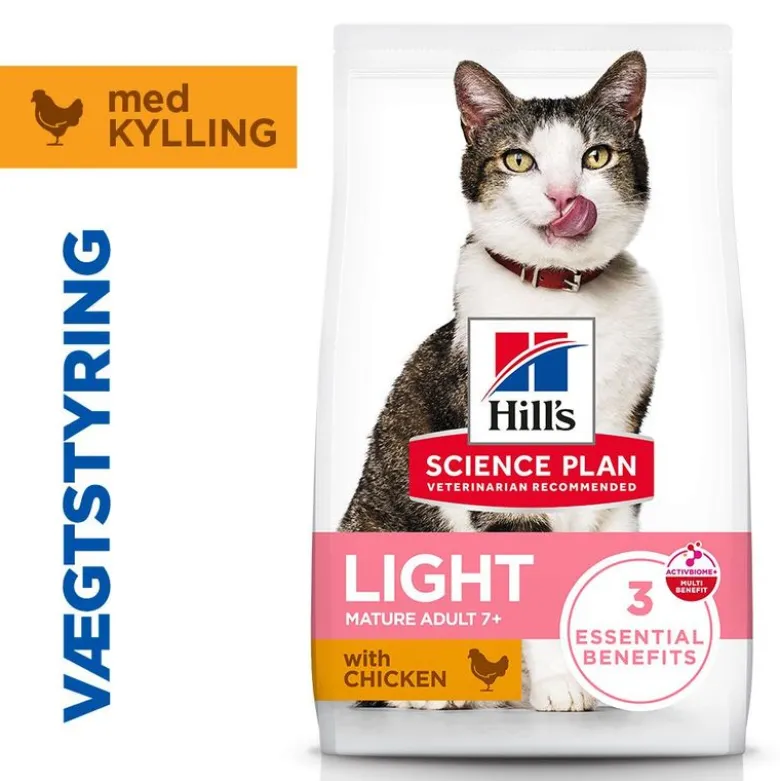 Hill's Science Plan Light Mature Adult 7+ Kylling